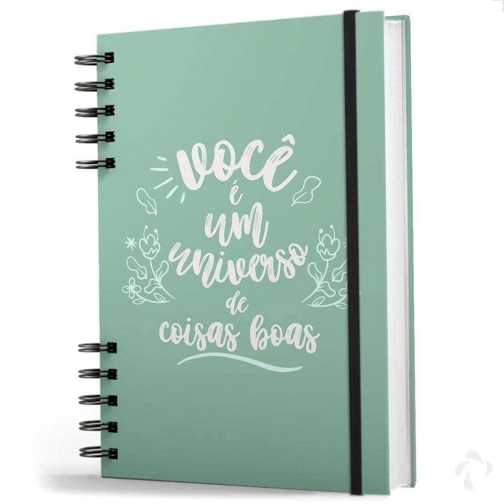 Caderno De Anotações Com Capa Dura Coleção Frases Universo