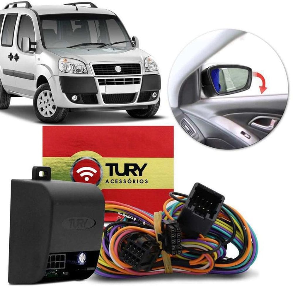 Modulo Retrovisor Elétrico Tury - Park 1.2.6 Bl - Doblo