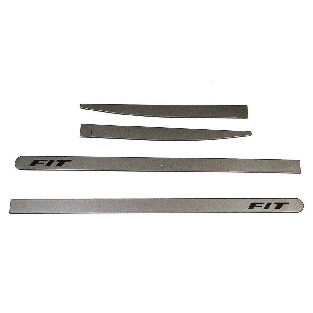 Jogo De Friso Lateral Pintado Cinza Mocca New Fit