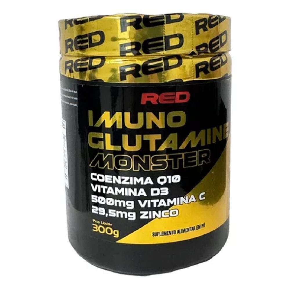 Imuno Glutamina Monster 300G Red Series