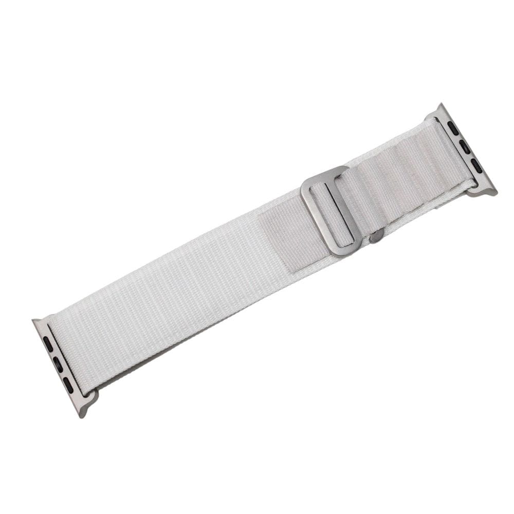 Pulseira Loop Alpine Smartwatch Watch Ultra 42Mm 49Mm Branco