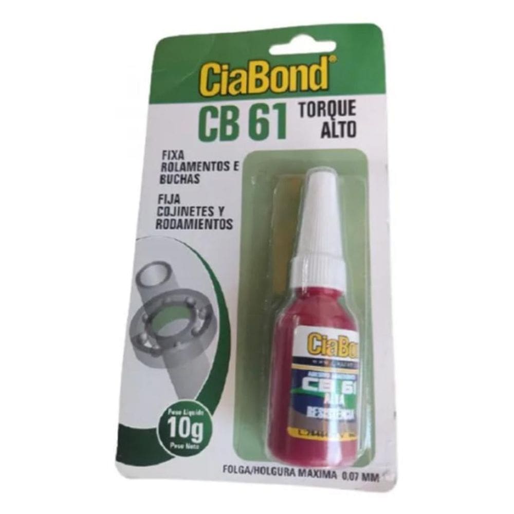 Cola Torque Alto Trava Bucha Rolamento Ciabond 10G