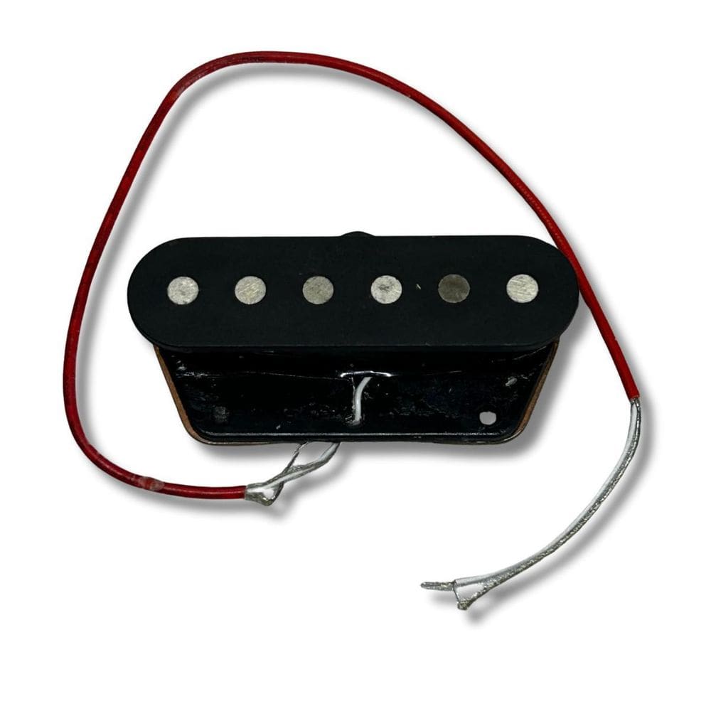 Captador Guitarra Tele Single Ponte Alnico V Preto Hook