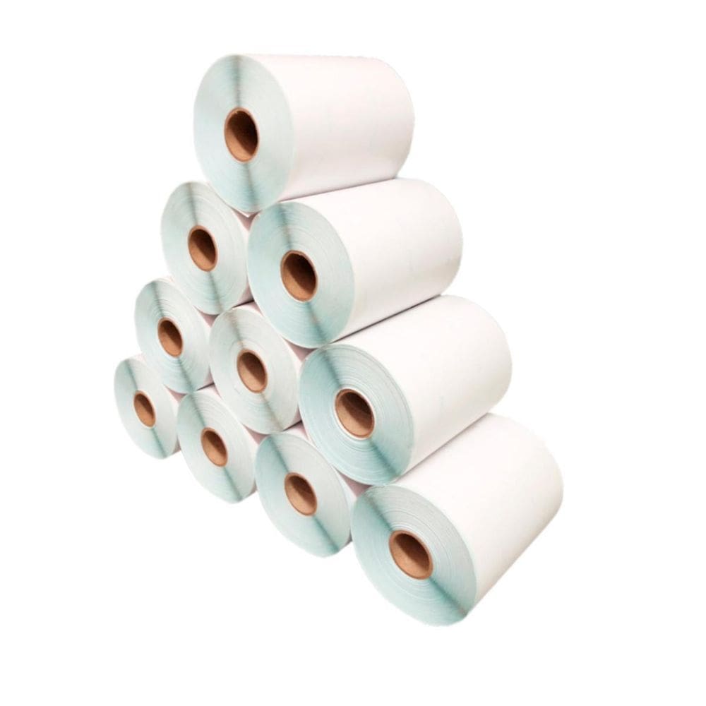 Kit 10 Rolos Etiqueta Termica 34X45 X3 Colunas