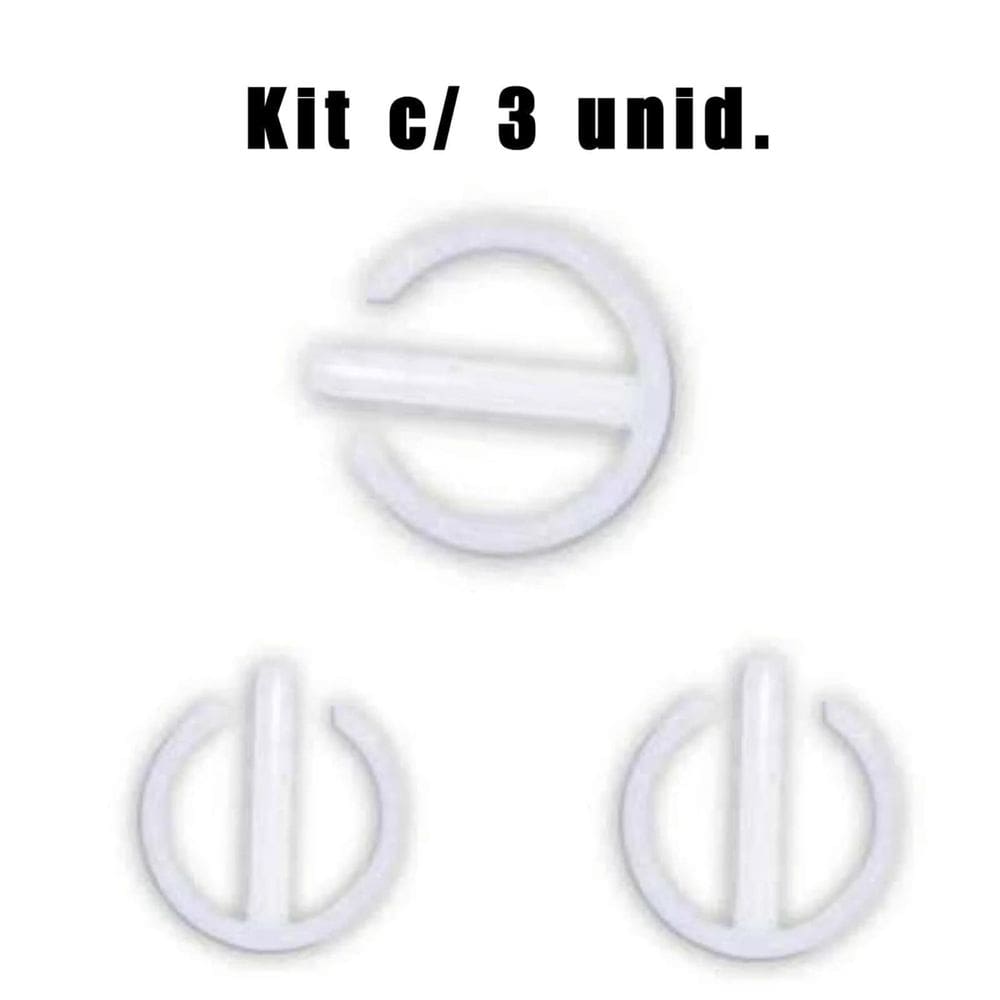Anel Trava Para Cabo Bralimpia Kit Com 3 Unidades