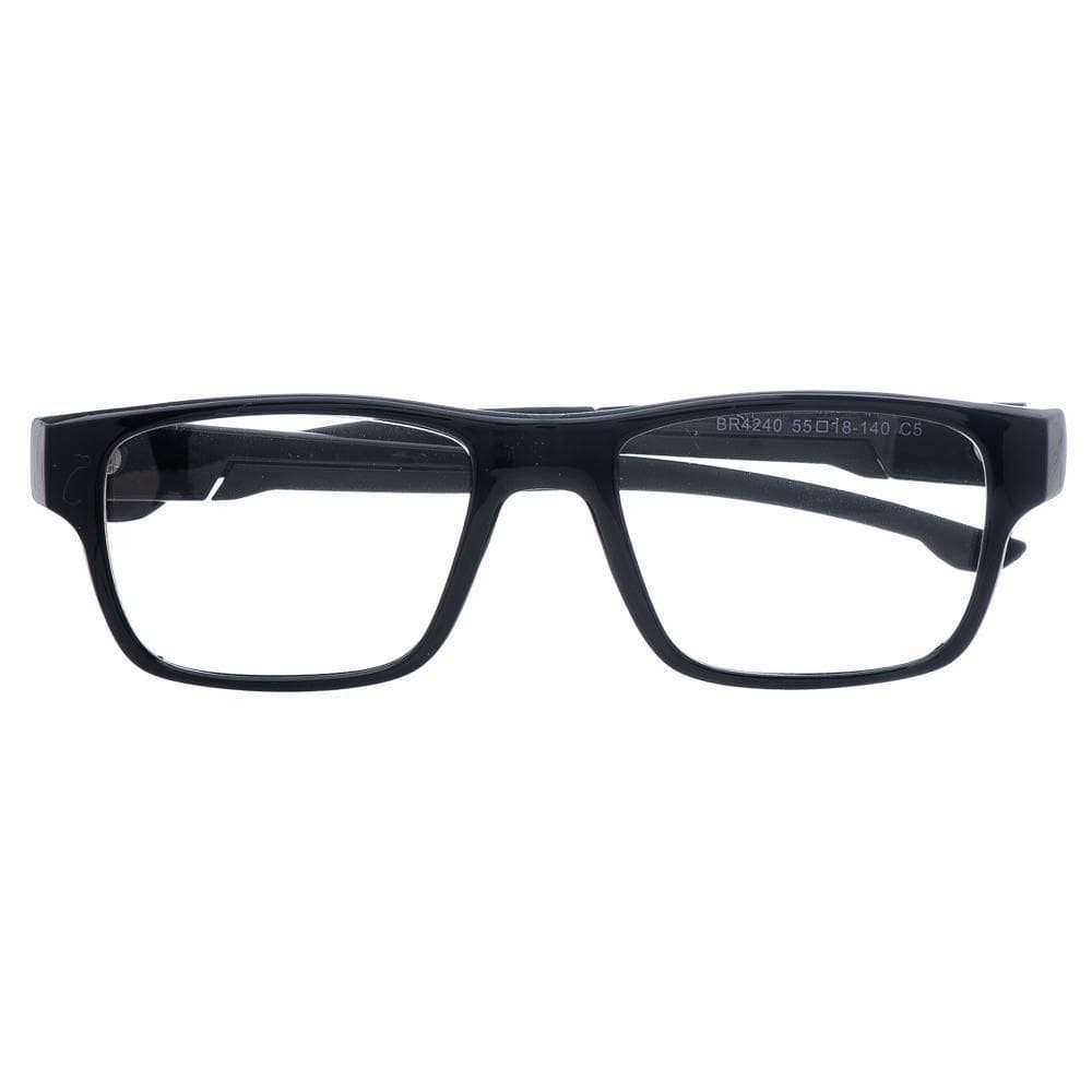 Armação De Óculos Masculino Retangular Osaka Preto