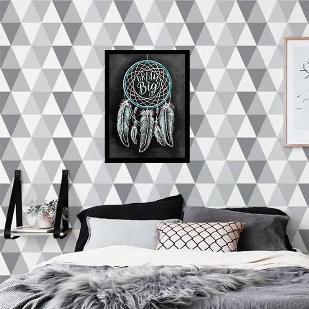 Quadro Decorativo Filtro Dos Sonhos Dream Big