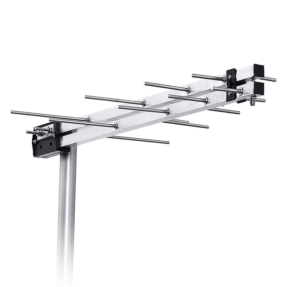 Antena Externa LOG Periodica Aquario LU-8 UHF e HDTV Digital 8 Elementos
