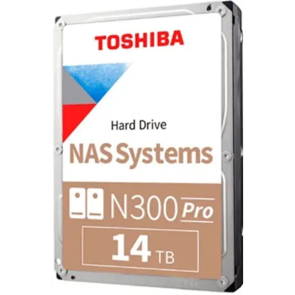 HD Interno Toshiba 14TB SATA3 N300 PRO NAS HDWG51EXZSTBI