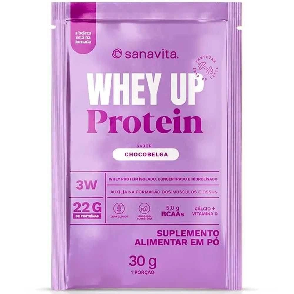 Whey Up 3W Chocobelga - 20 Saches De 30G - Sanavita
