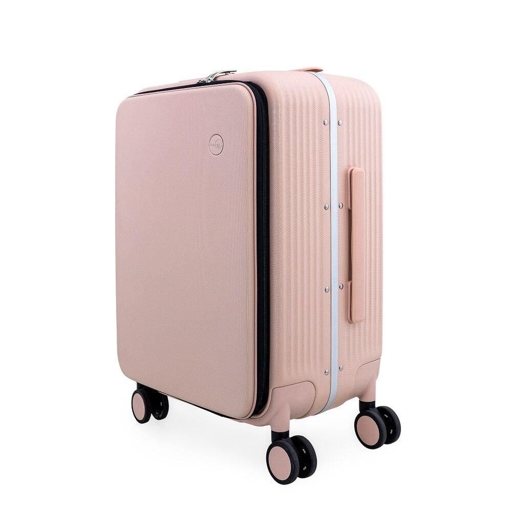 Mala de Bordo com localizador e compartimento para MacBook e iPad, Originais iPlace, Rosa