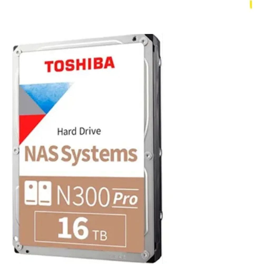 HD Interno Toshiba 16TB SATA3 N300 PRO NAS HDWG51GXZSTBI