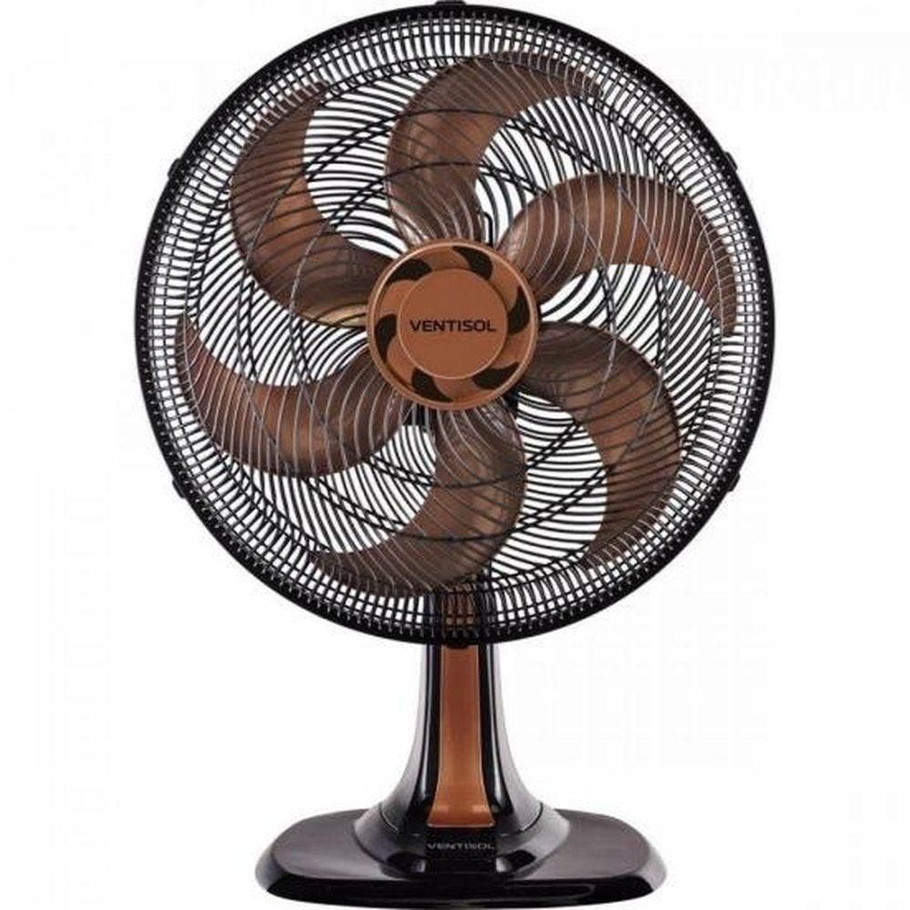 Ventisol Ventilador Mesa Turbo 6 40cm Bronze 220v