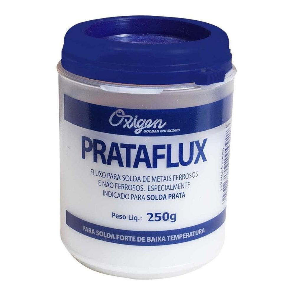 Fluxo de Solda Prata 250g Prataflux Ferrosos/Não Ferrosos