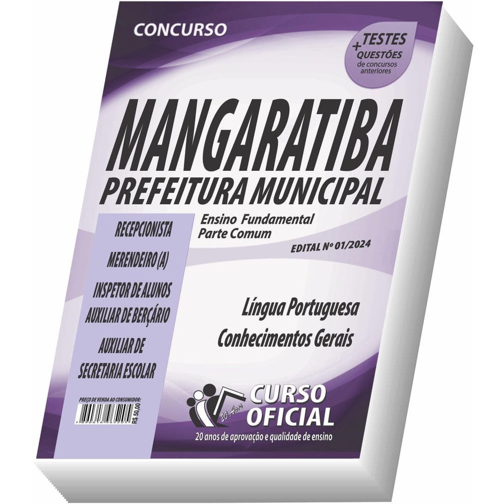 Apostila Mangaratiba - Rj - Nível Fundamental - Parte Comum