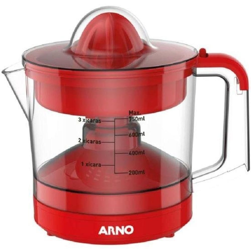 Espremedor De Frutas Arno Express 40w 750ml Vermelho 110V