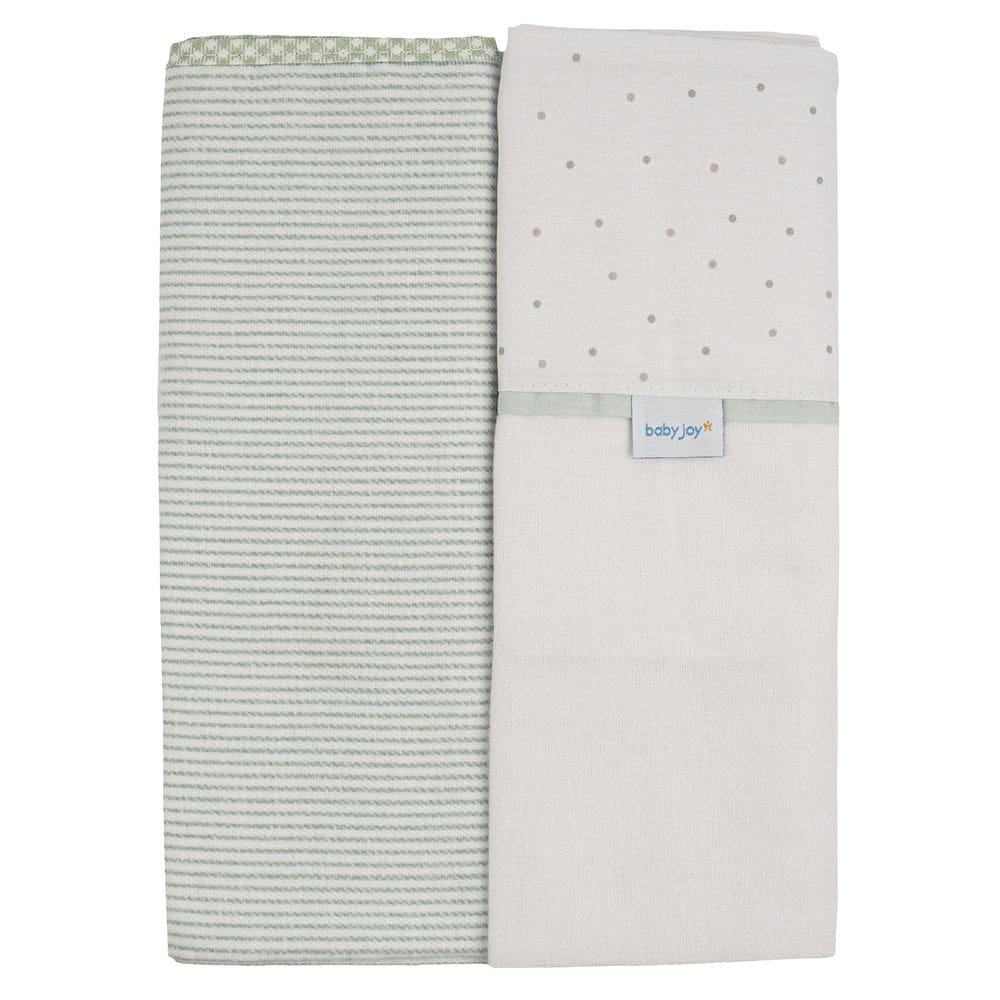 Manta Flanelada 02 Unidades 79 cm x 80 cm Baby Joy Clássicos