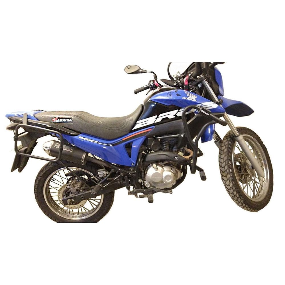 Protetor Carenagem Honda Bros 160 Com Protetor Motor  Sk