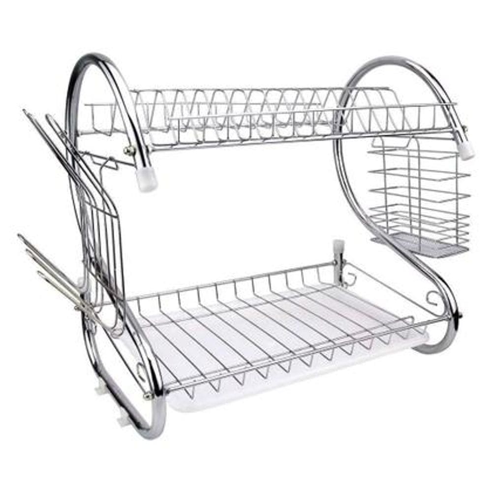 ESCORREDOR LOUCA ACO INOX 40 CM X 26 CM X 38 CM Clink
