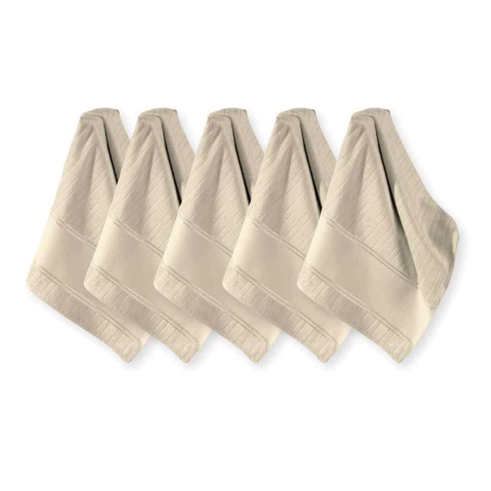 Kit 5 Toalhas De Lavabo Artesanalle Dohler Pintar Champagne