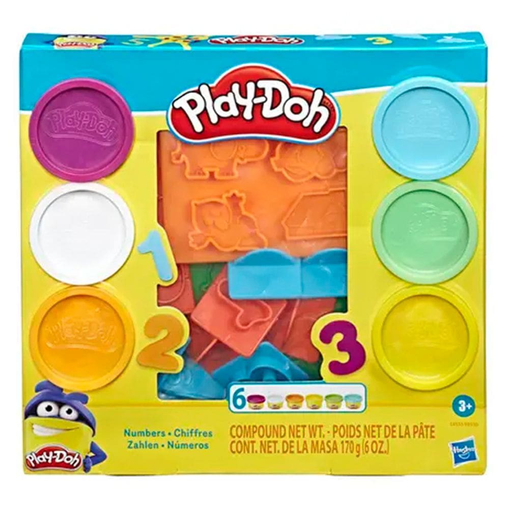 Conjunto de Massinha Play-Doh Números - Hasbro