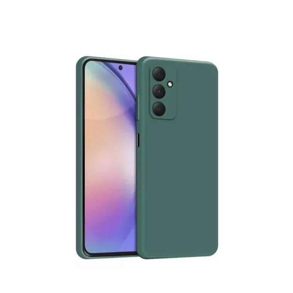 Capa M54 Samsung Aveludada Silicone Verde