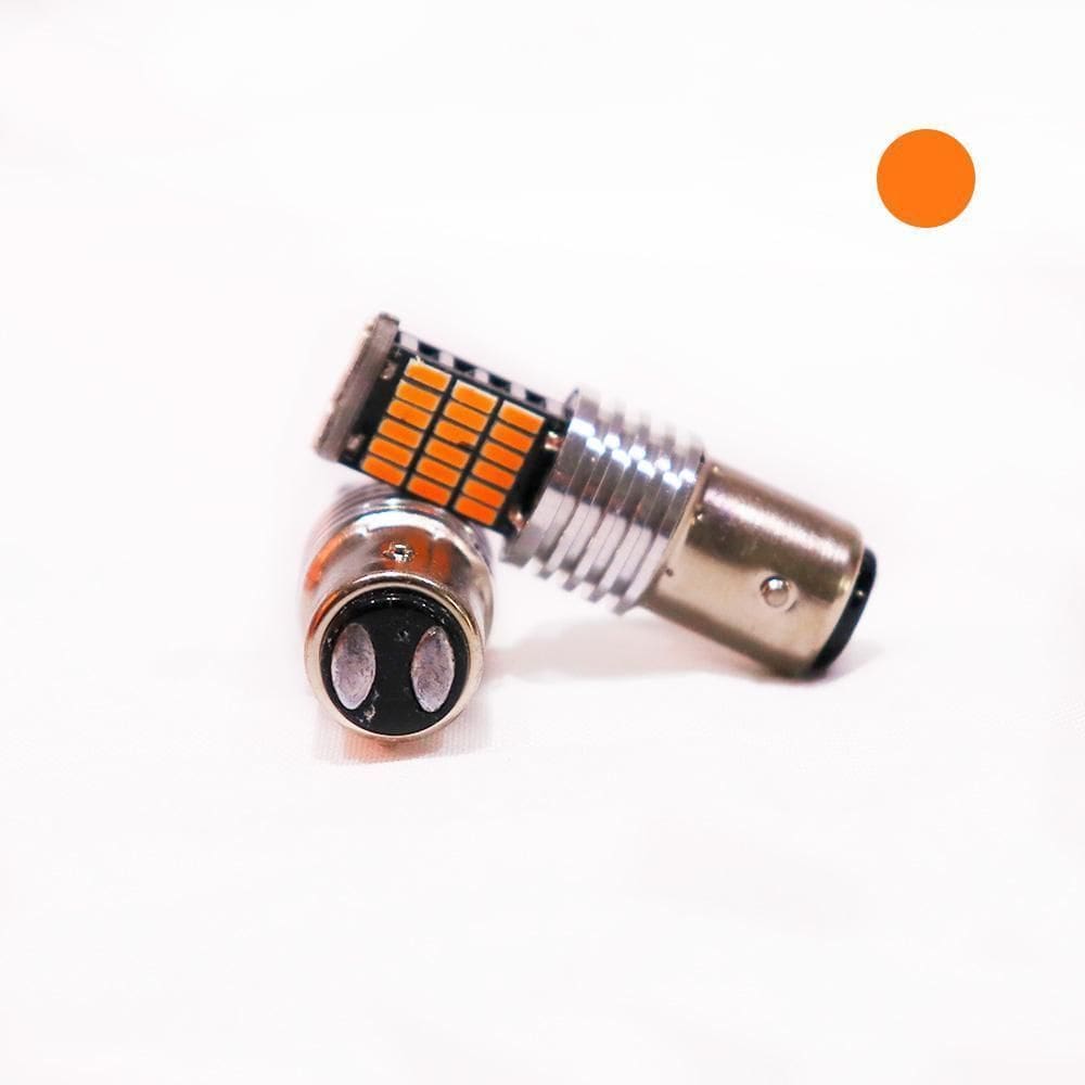 Lâmpada Pisca /Meia Luz 2 Polos Led Premium Canbus  Âmbar