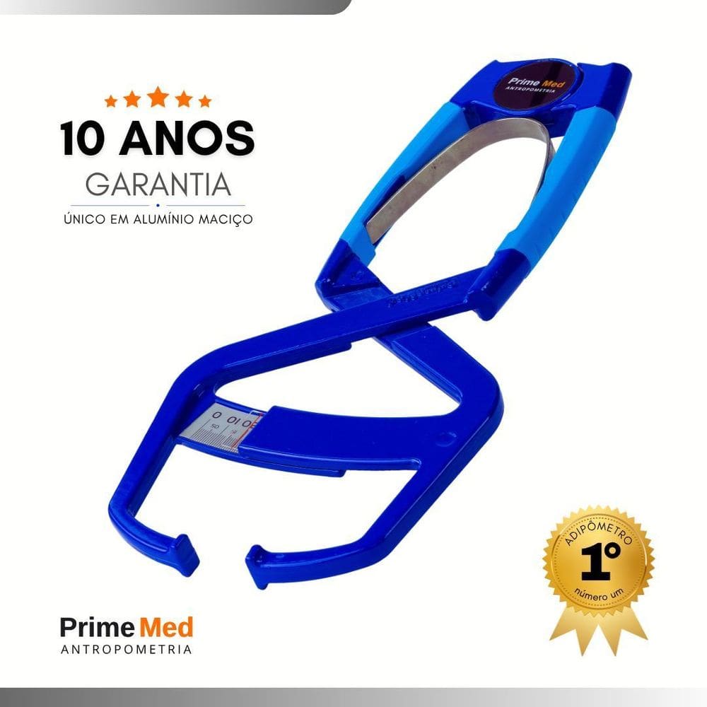 Adipometro Prime Med Clean Azul Med + Software