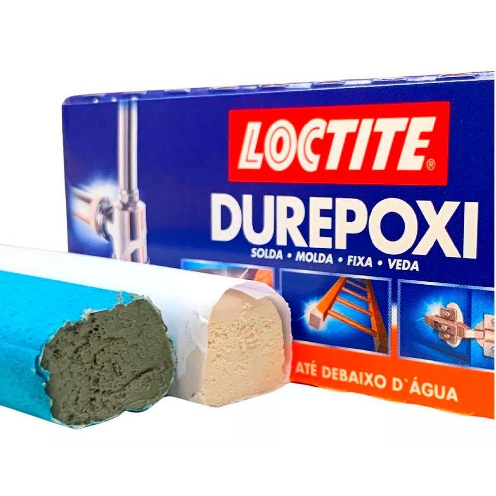 Kit 2 Massa Adesiva Durepoxi 100G Solda, Molda, Fixa E Veda