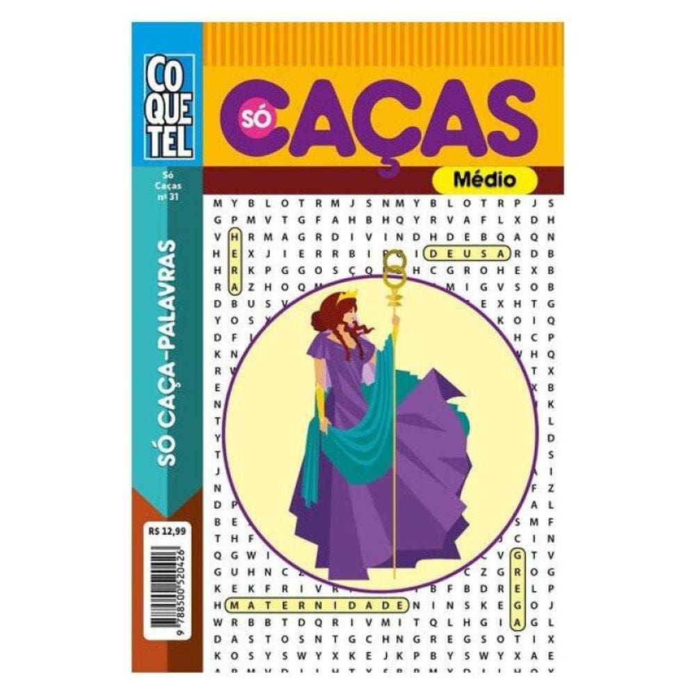 Livro Coquetel Só Caça-Palavras 31