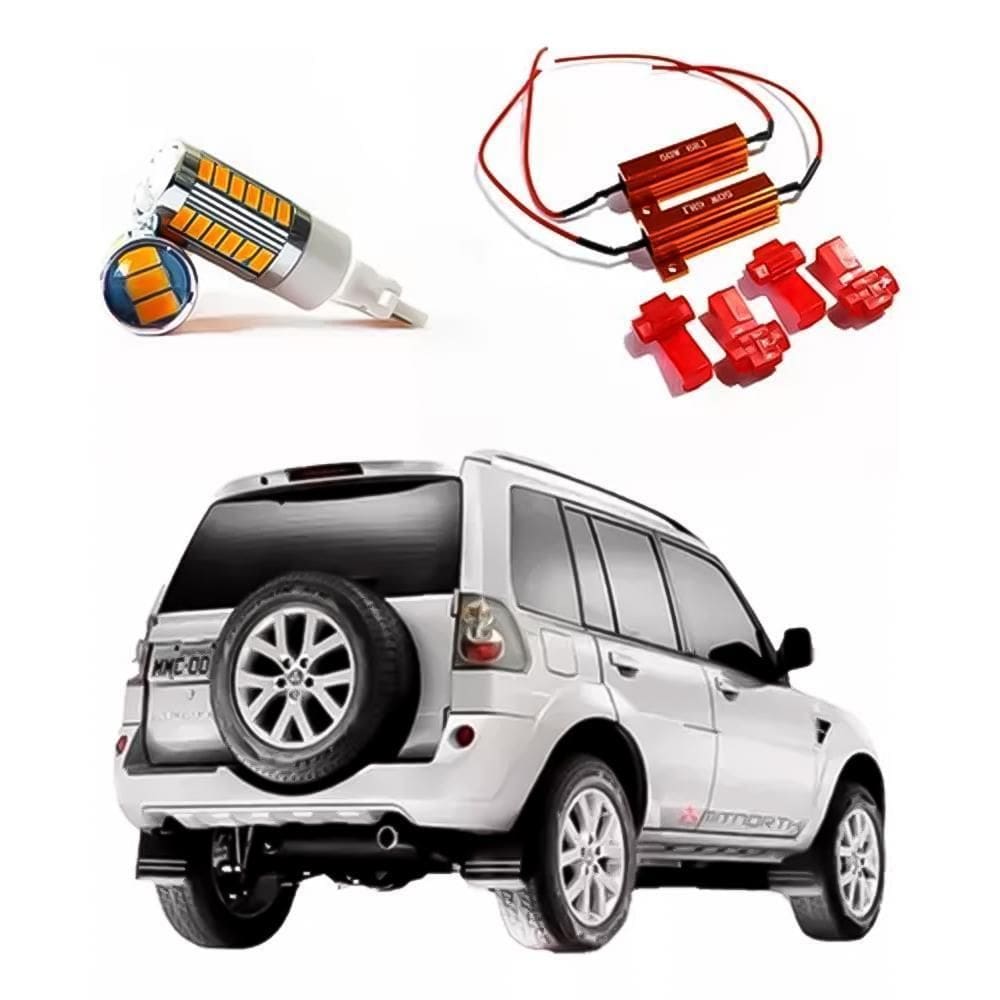 Lâmpada Seta/Pisca Led Tr4 T25 Premium Âmbar Canceller 50W