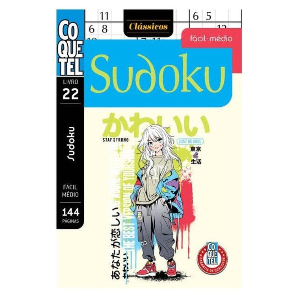 Livro Coquetel Sudoku Fc Md 22