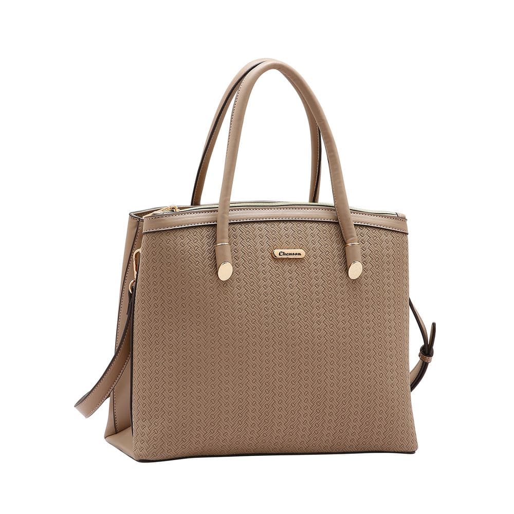 Bolsa Mini Tramas - Alça de Mão - Marrom - Chenson 3485331