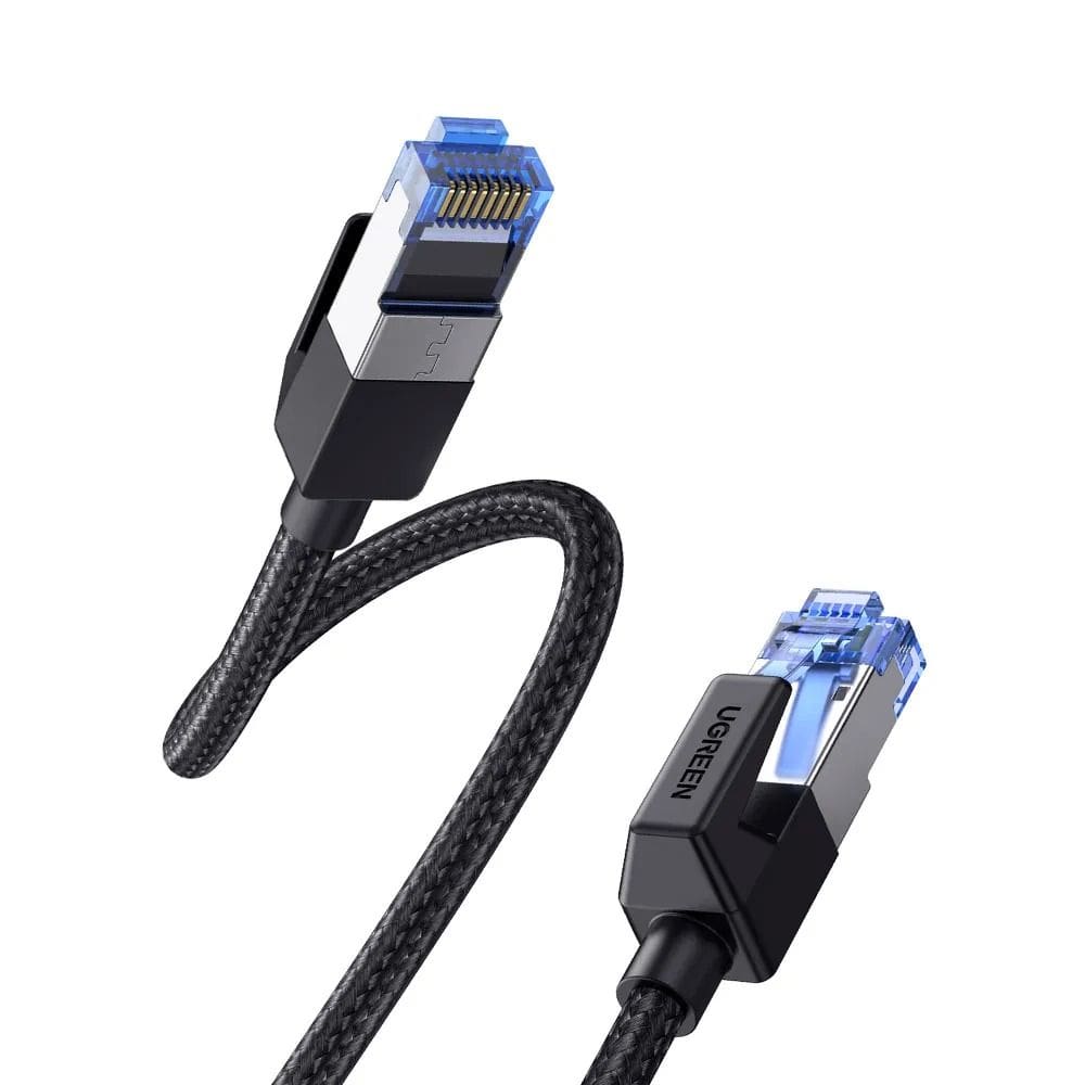 Cabo Rede Ugreen Nw153 Cat8 40gbps F/ftp Nylon Trançado 5mt
