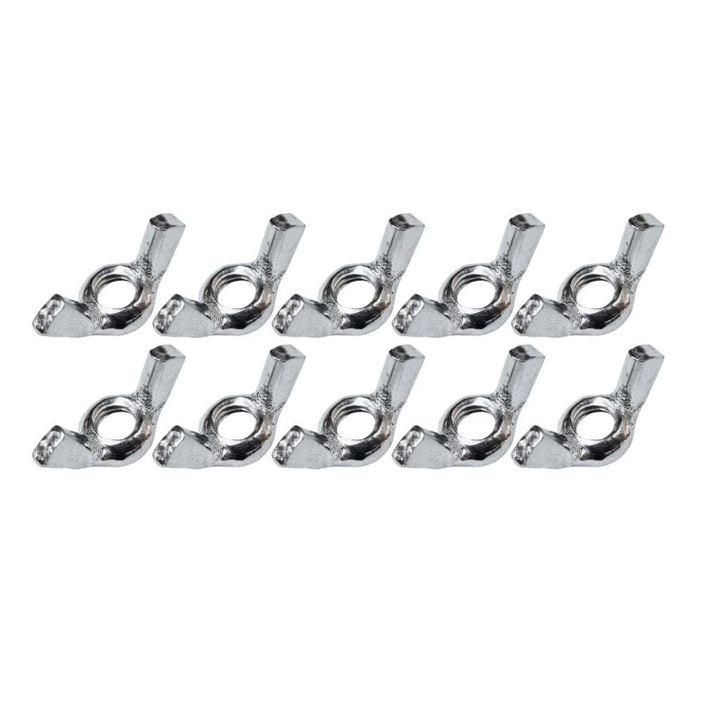 Kit 10 Borboleta Fêmea Simples 6Mm Turbo Aço Simples