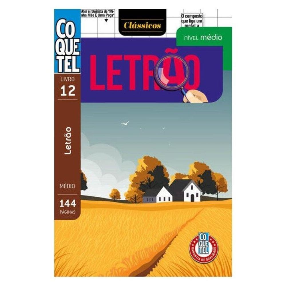 Livro Coquetel Letrão Médio 12