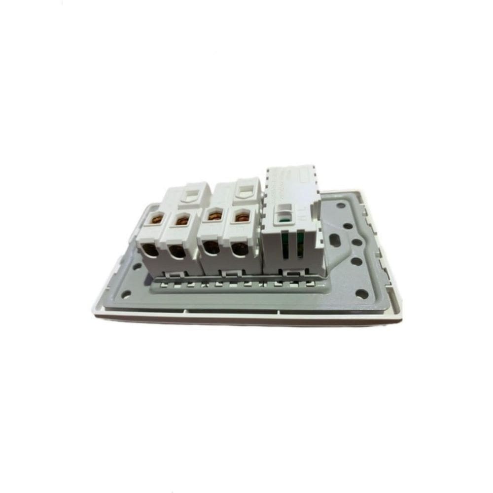 Interruptor De Parede Duplo Com 2 Entradas Usb Para Celular