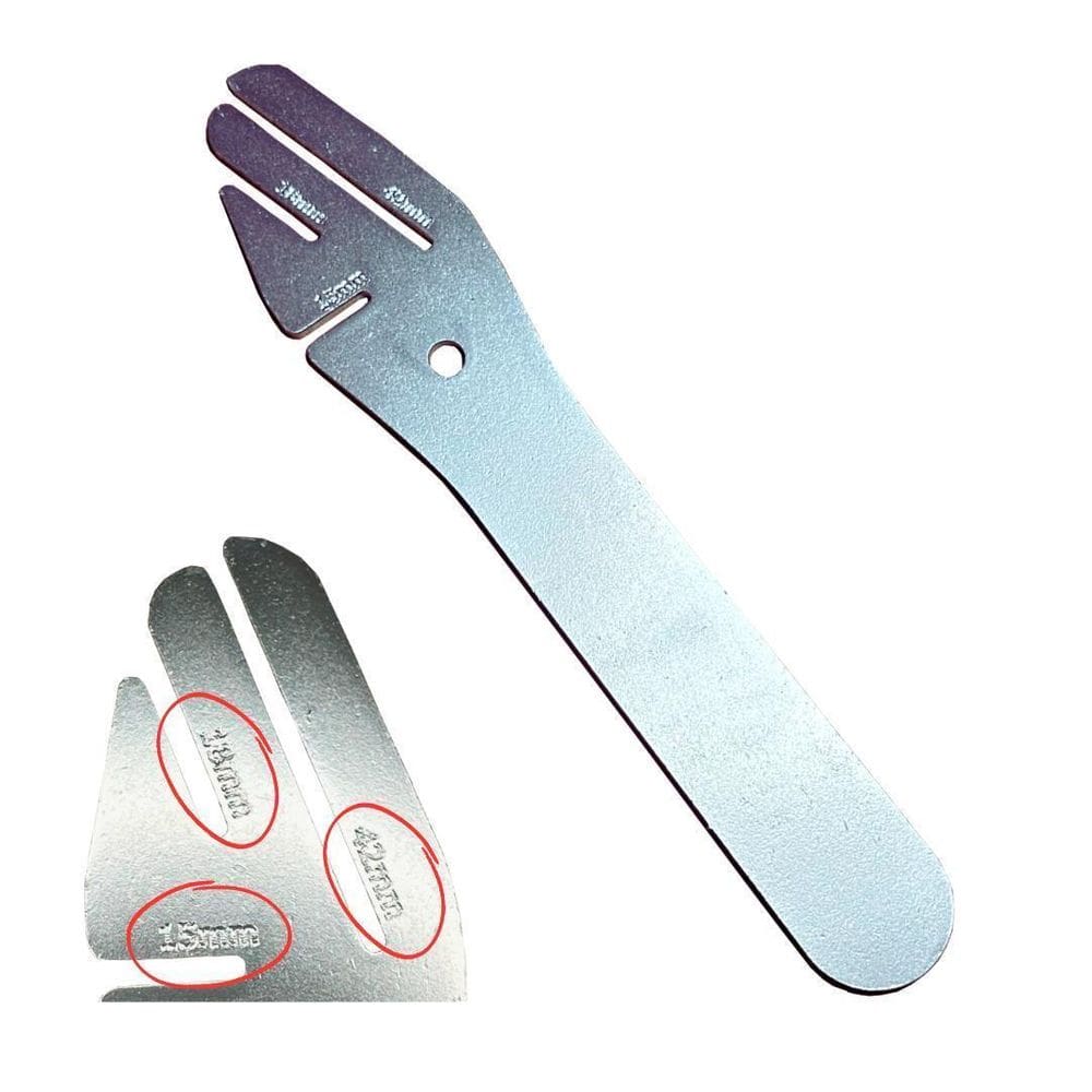 Chave Bike Desbastes Regular Desempenar Freio Disco Alinhar