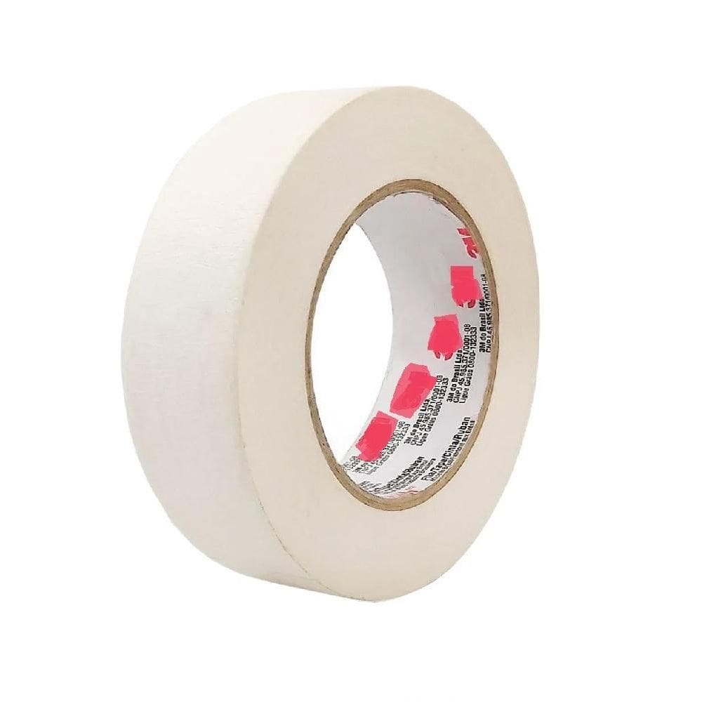 4 Rolo Fita Crepe Grossa 24Mmx45M Adesivo Uso Geral  1Pct