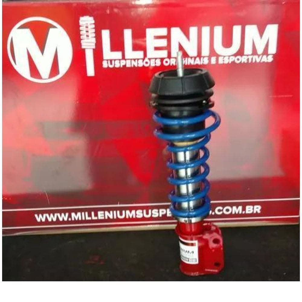 Amortecedor + Kit Batente New Fiesta Dianteiro 10 Até 2015