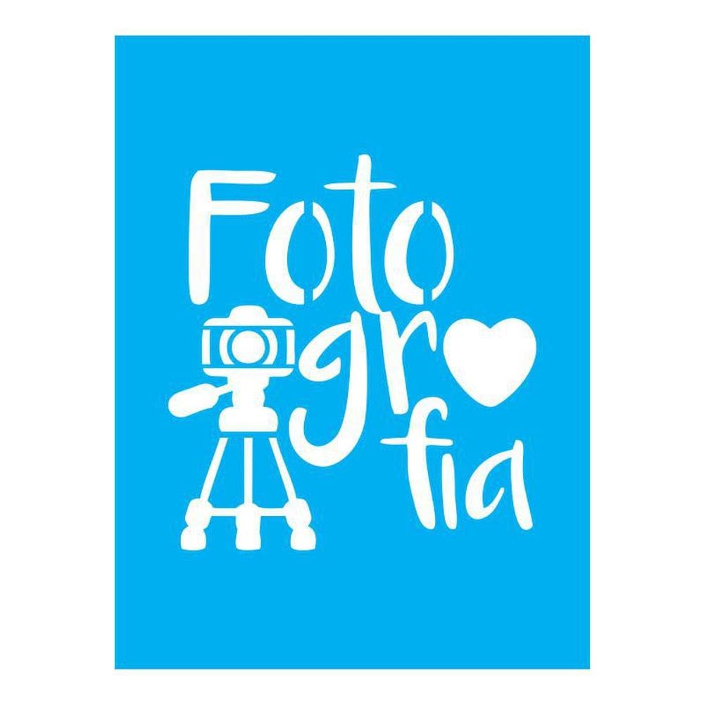 Stencil Tamako Fotografia - 15X20Cm - Ref A2278