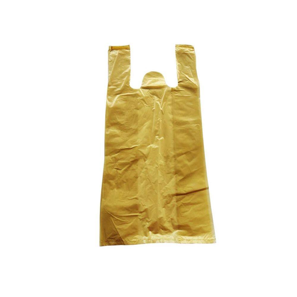 Sacola Reforçada Média 40X50 Amarelo Gerplás - C/3Kg  1Pct