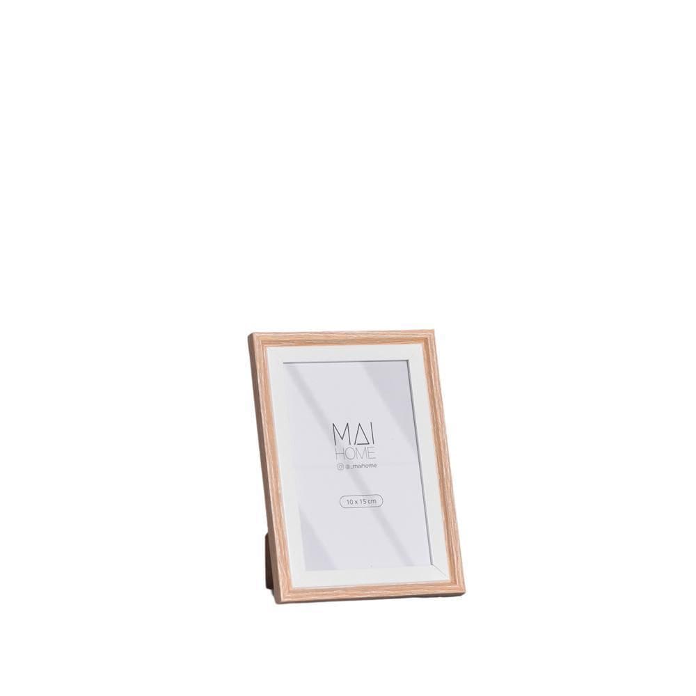 Porta Retrato Yuna Branco 10X15 Mdf