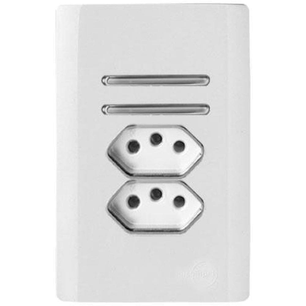 Cj 2 Paralelos+2Tom. 10A Especial 4X2 Novara Branco Cromado