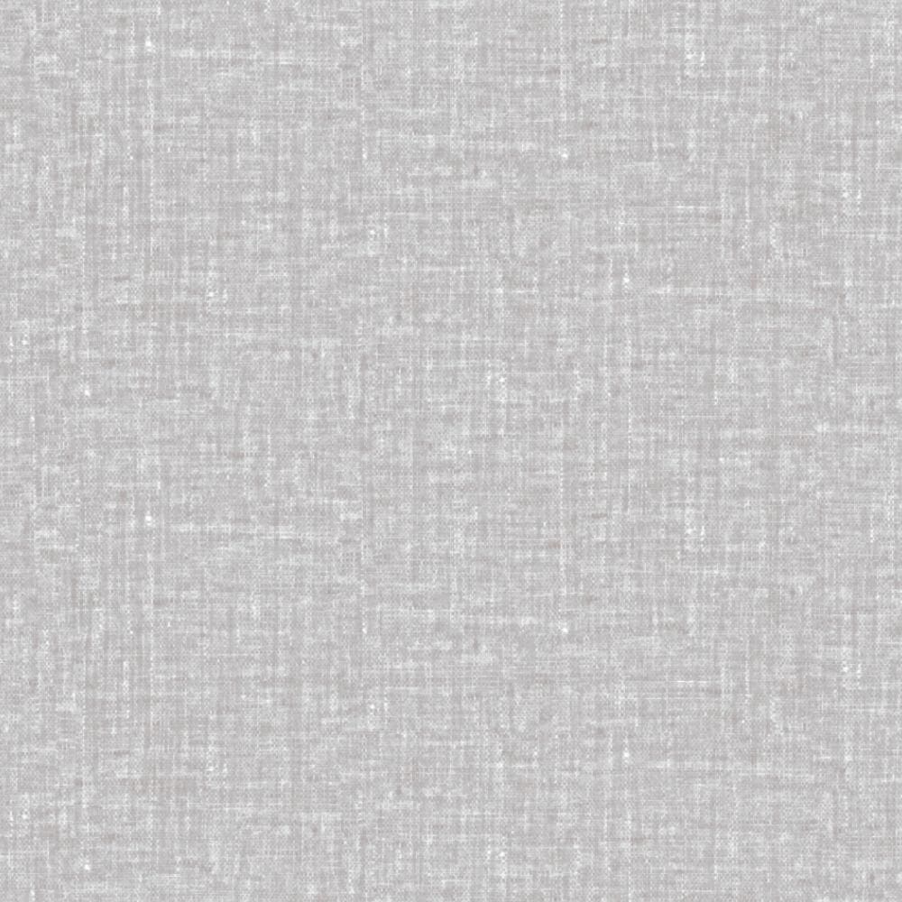 Papel De Parede Vip Aspecto Têxtil Cinza 10m X 0.53m