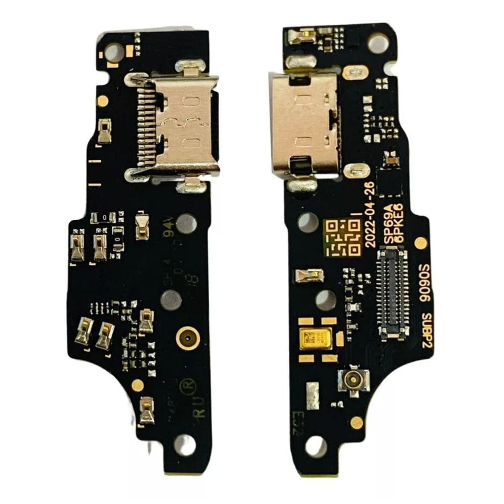 Conector De Carga Flex Turbo Compativel Moto E32 Xt2227