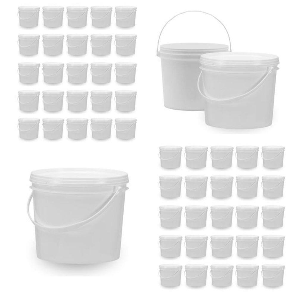 Balde Para Erva 1.8 Litros Branco 50 Pçs