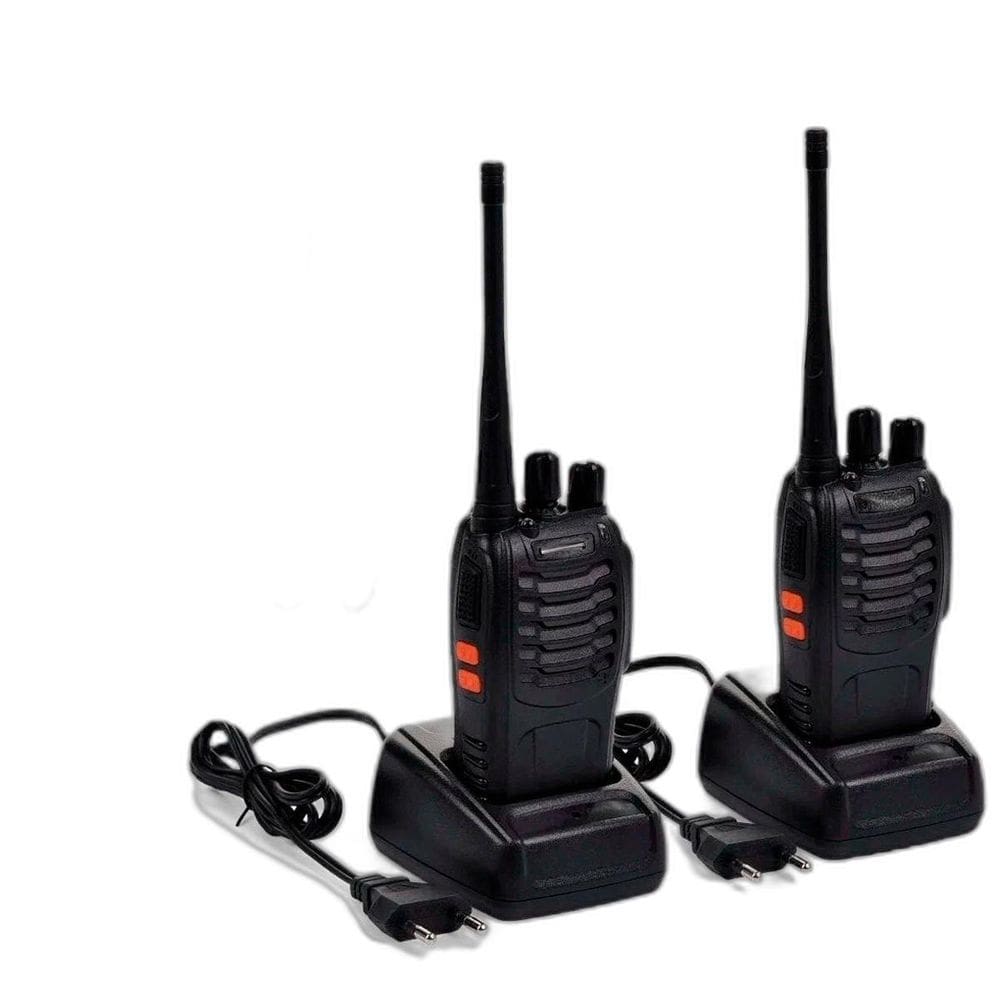 Rádio Comunicador Recarregável Bateria Duradoura E Alta