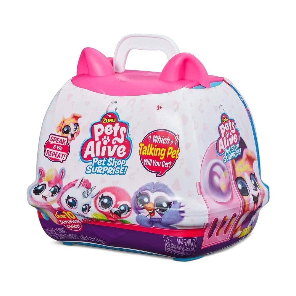 Pets Alive Maleta - Pet Shop Surprise com 10 Surpresas - Candide