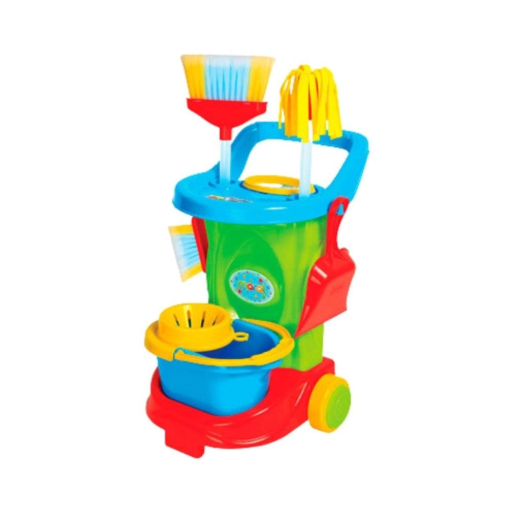Carrinho De Limpeza Infantil Cleaning Trolley Color - Maral
